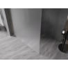 Mexen Kioto-X Walk-in Shower Wall 150 x 200 cm, Frosted Glass 10 mm, Brushed Gold - 800-150-101-55-30-X
