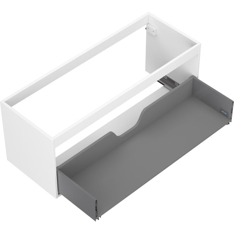 Mexen Box-A cabinet body for washbasin 120 cm, 1 drawer, white matte - 91AX0-1200-470-1-01