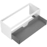 Mexen Box-A cabinet body for washbasin 120 cm, 1 drawer, white matte - 91AX0-1200-470-1-01