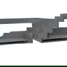 Mexen Box-A cabinet body under sink 120 cm, 1 drawer, matte graphite - 91AX0-1200-470-1-66