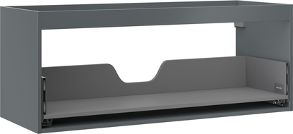 Mexen Box-A cabinet body under sink 120 cm, 1 drawer, matte graphite - 91AX0-1200-470-1-66