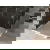 Mexen Omega extendable shower cubicle 100 x 80 cm, Graphite, Chrome + shower tray Flat, bialy - 825-100-080-01-40-4010