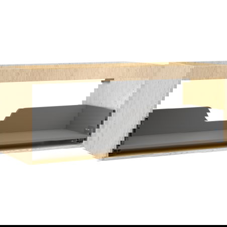 Mexen Box-A bathroom cabinet corpus 120 cm, 1 drawer, oak - 91AX0-1200-470-1-81