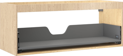 Mexen Box-A cabinet base for washbasin 120 cm, 1 drawer, oak - 91AX0-1200-470-1-81