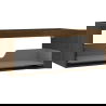 Mexen Box-A cabinet frame for under-sink 120 cm, 1 drawer, walnut - 91AX0-1200-470-1-86