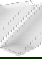 Mexen Kioto-XF Walk-in Shower Wall with Frame 120 x 202 cm, Frosted 10 mm, Chrome - 800-120-104-01-30-X