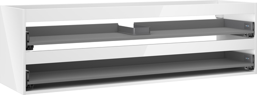 Mexen Box-A 160 cm Under-Sink Cabinet Body, 2 Drawers, White Gloss - 91AX0-1600-470-2-00