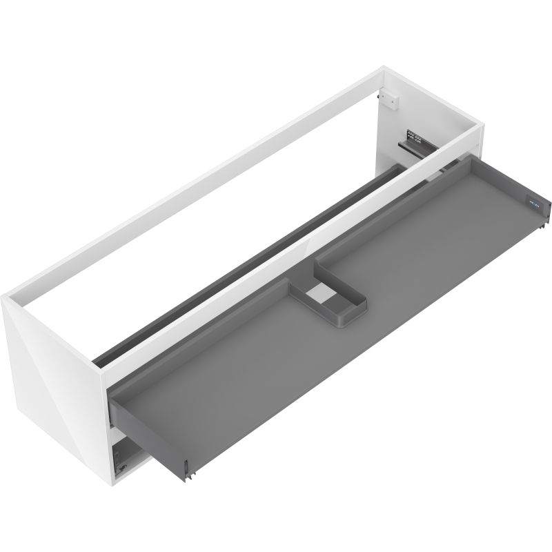 Mexen Box-A cabinet base for washbasin 160 cm, 2 drawers, white gloss - 91AX0-1600-470-2-00