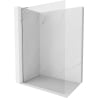 Mexen Kioto-X L Walk-in Shower Panel 80 x 200 cm, Transparent 10 mm, Chrome - 800-080-107-01-00-X