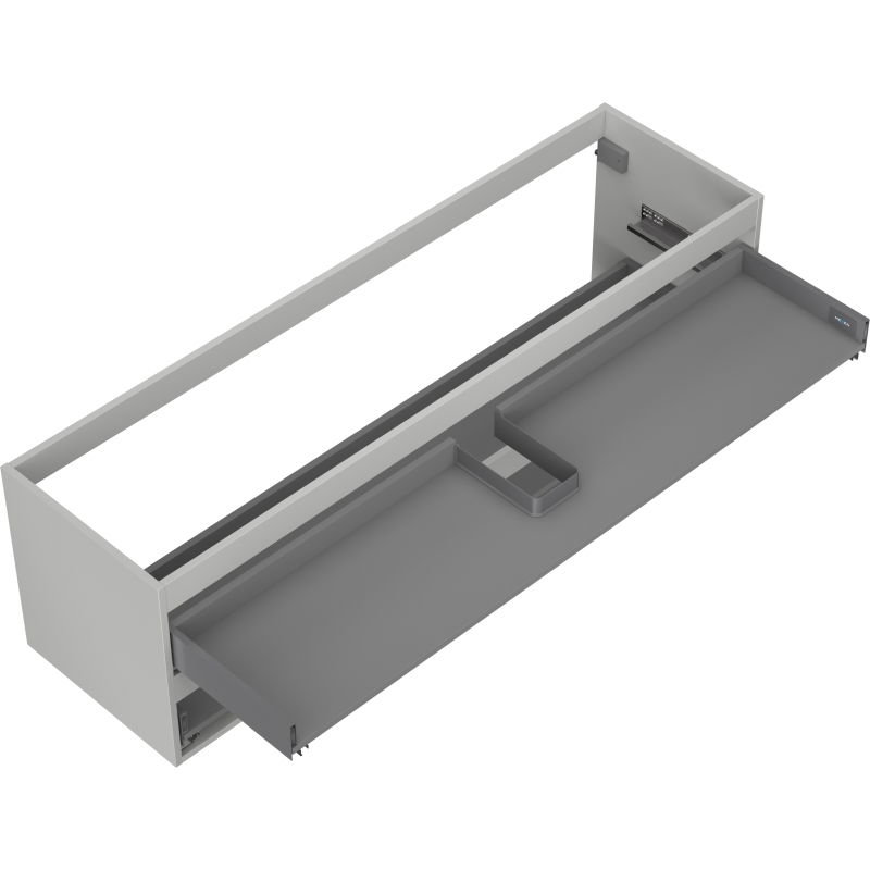 Mexen Box-A cabinet body for washbasin 160 cm, 2 drawers, grey matte - 91AX0-1600-470-2-62