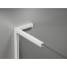Mexen Kioto-X L Walk-in Shower Screen 50 x 200 cm, Transparent 10 mm, White - 800-050-107-20-00-X