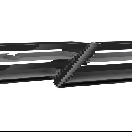 Mexen Box-A Vanity Cabinet Structure 160 cm, 2 Drawers, Black Gloss - 91AX0-1600-470-2-70
