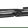 Mexen Box-A cabinet body for washbasin 160 cm, 2 drawers, black matte - 91AX0-1600-470-2-71