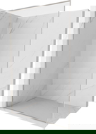 Mexen Kioto-F L Walk-In Shower Screen with Frame 105 x 202 cm, Transparent 8 mm, Brushed Nickel - 800-105-174-97-00