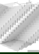 Mexen Kioto-X Walk-in Shower Screen 80 x 80 cm, Transparent 10 mm, Chrome - 800-080-202-01-00-080-X