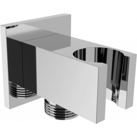 Mexen Cube angled connection, chrome - 79300-00