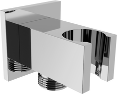 Mexen Cube angle connector, Chrome - 79300-00