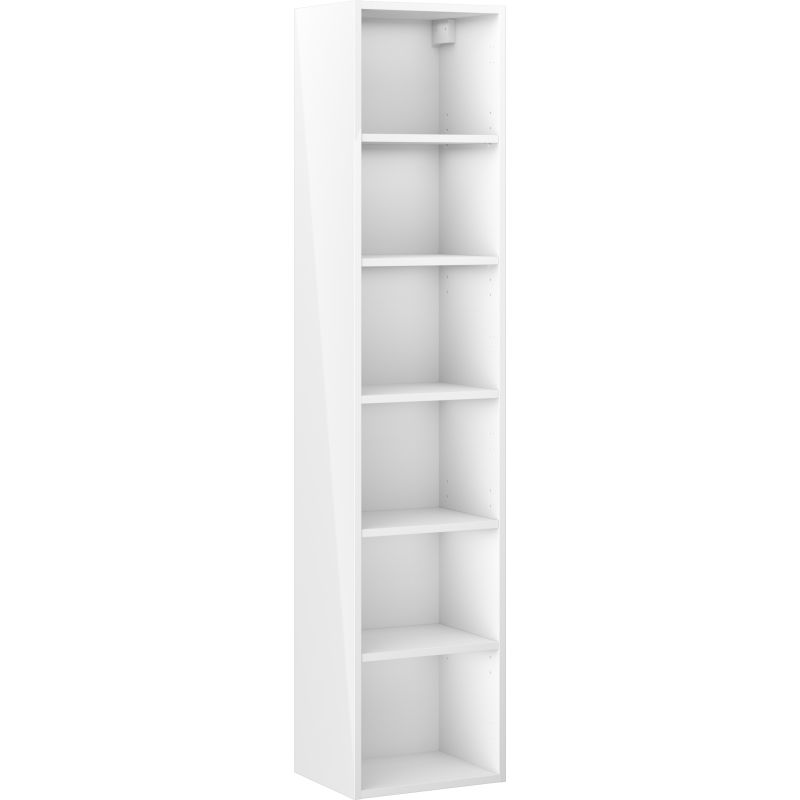 Mexen Box-A bathroom column cabinet body 35 cm, white gloss - 91AX1-1600-300-1-00