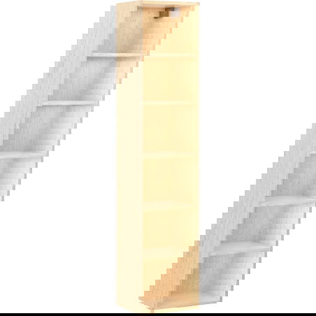 Mexen Box-A cabinet frame for bathroom column 35 cm, oak - 91AX1-1600-300-1-81