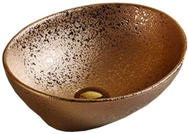 Mexen Elza countertop washbasin 40 x 33 cm, Copper - 21014051