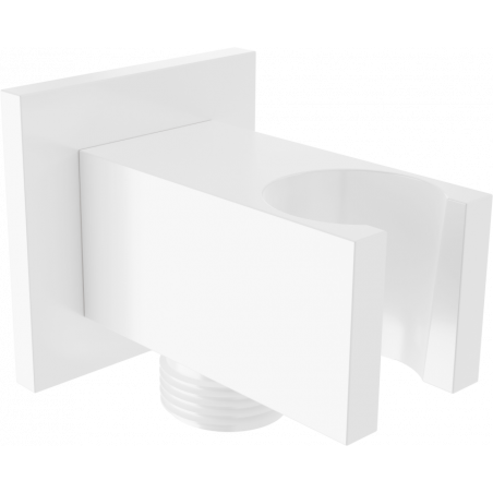 Mexen Cube angular connection, white - 79300-20
