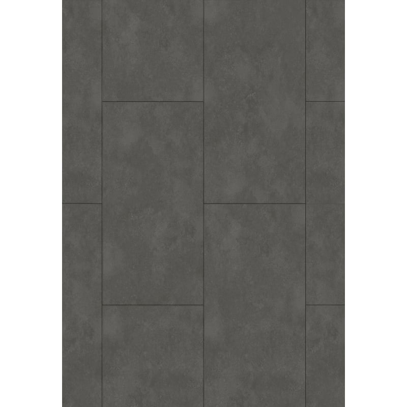 Mexen Steel Black sample of vinyl panels 610 x 305 mm SPC 6.5 mm, IXPE underlay 1.5 mm, 4 V-Groove, Stone - F1148-S