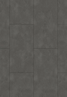 Mexen Steel Black sample of SPC vinyl panels 6.5 mm, IXPE underlay 1.5 mm, 4 V-Groove, Stone - F1148-S