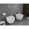 Mexen Lena Rimless WC Bowl with Slim Soft-Close Seat, Duroplast, Glossy White - 30220400