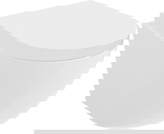 Mexen Lena Rimless Tornado WC Bowl with Slow-Close Hard Seat, Duroplast, Gloss White - 30220200T