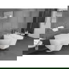 Mexen Teo WC Bowl Rimless Tornado, White Gloss - 3385XX00T