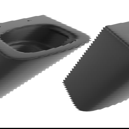 Mexen Teo WC Bowl Rimless Tornado, Black Matte - 3385XX85T