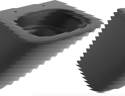 Mexen Teo Rimless Tornado Toilet Bowl, matte black - 3385XX85T