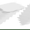 Mexen Teo Rimless Tornado WC Bowl with Soft-Close Slim Seat, Duroplast, Glossy White - 30850600T