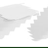 Mexen Teo Rimless Tornado WC Bowl with Slim Soft-Close Seat, Duroplast, Glossy White - 30850700T