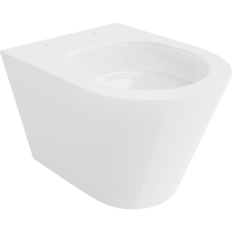 Mexen Rico Rimless Tornado Toilet Bowl, White Gloss - 3372XX00T
