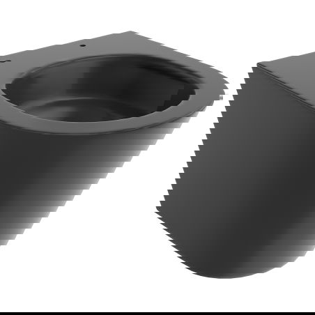 Mexen Rico Rimless Tornado WC Bowl, Matte Black - 3372XX85T