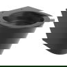 Mexen Rico WC Bowl Rimless Tornado, Black Matte - 3372XX85T