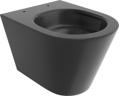 Mexen Rico Rimless Tornado WC Bowl, Matte Black - 3372XX85T
