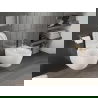 Mexen Carmen Rimless Tornado WC Bowl with Soft-Close Seat, Hard, Duroplast, Glossy White - 30880200T