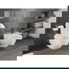 Mexen Carmen Rimless Tornado Toilet Bowl, White Gloss - 3388XX00T