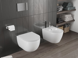 Mexen Carmen Rimless Tornado Toilet Bowl, White Gloss - 3388XX00T