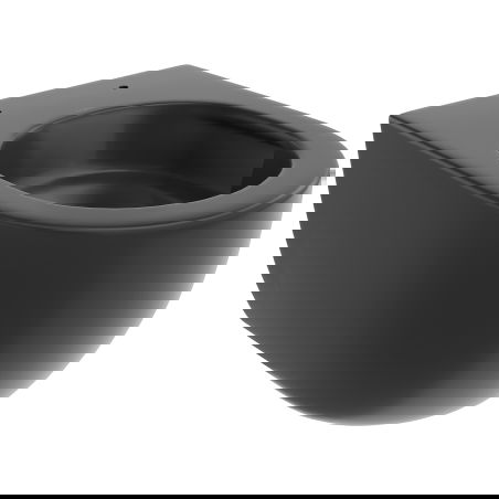 Mexen Carmen Rimless Tornado Toilet Bowl, Matte Black - 3388XX85T