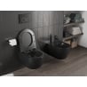 Mexen Carmen WC Bowl Rimless Tornado, Black Matte - 3388XX85T