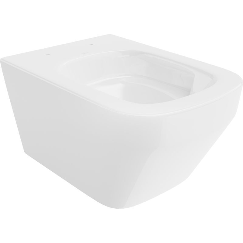Mexen Riva Rimless Tornado WC Bowl, Glossy White - 3363XX00T