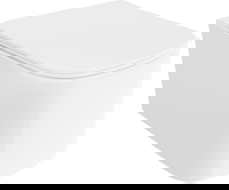 Mexen Vivo rimless Tornado toilet bowl with slim soft-close seat, duroplast, white gloss - 30610200T
