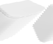 Mexen Vivo WC bowl Rimless Tornado with slow-close slim seat, duroplast, glossy white - 30610200T