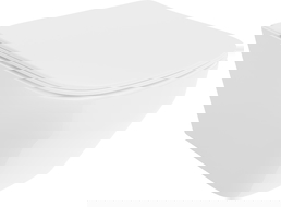 Mexen Riva Rimless Tornado Toilet Bowl with Soft-Close Slim Seat, Duroplast, Glossy White - 30630200T