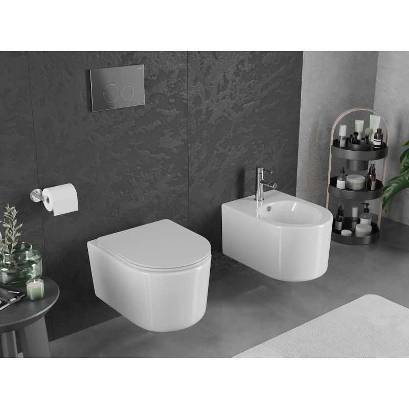 Mexen Sofia rimless toilet bowl Tornado, white gloss - 3354XX00T