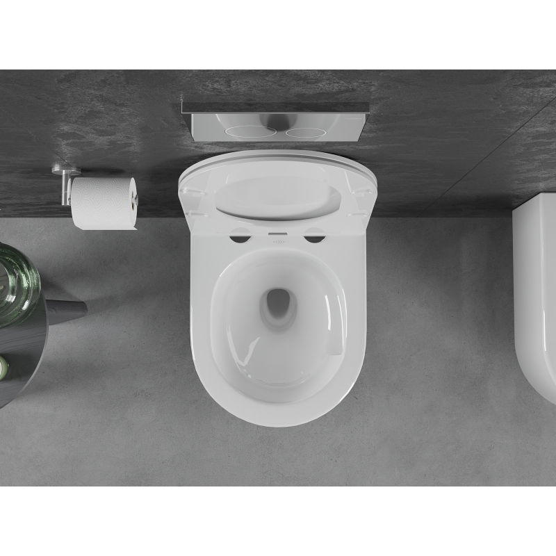 Mexen Sofia rimless toilet bowl Tornado, white gloss - 3354XX00T