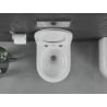 Mexen Sofia WC Bowl Rimless Tornado with Slim Soft-Close Seat, Duroplast, Glossy White - 30540300T